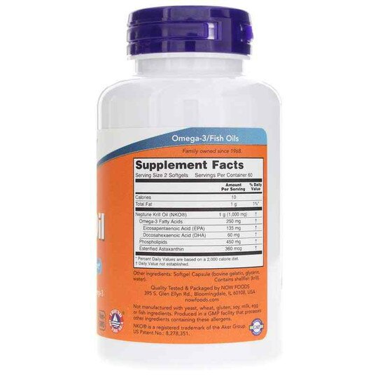 Neptune Krill 500 Mg, NOW